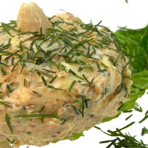 Rezept für Gewürzbutter mit Mandeln und Knoblauch