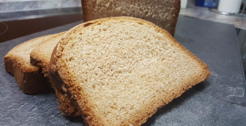 Weizenbrot mit Orangenabrieb