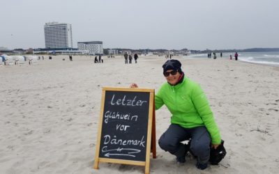 Zum Saisonabschluss mal solo unterwegs am Alten Strom in Warnemünde