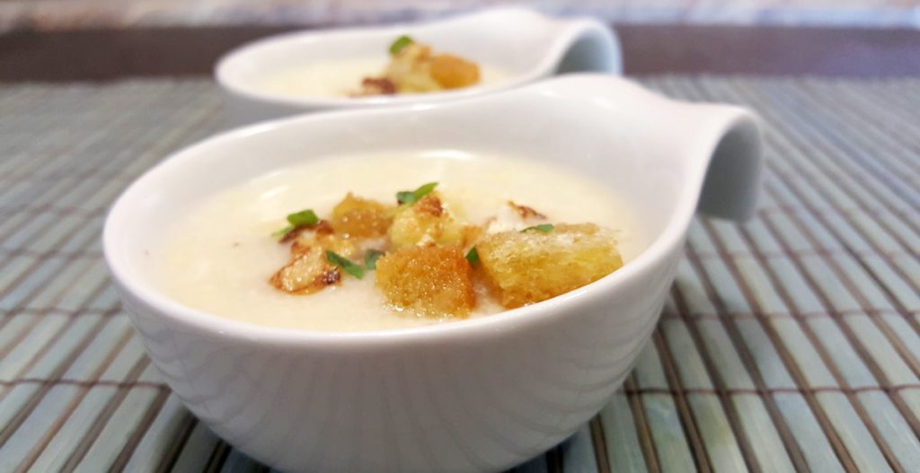 cremige Blumenkohlsuppe - heiß oder auch kalt genießen - Rezepte ...