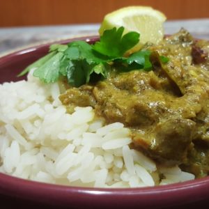 Rindfleisch Rendang zur Resteverwertung von Rinderbraten