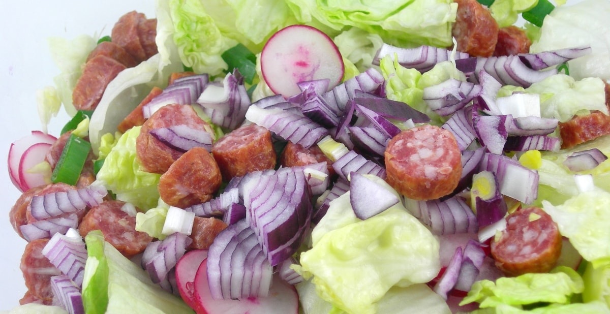 Bierknacker Salat