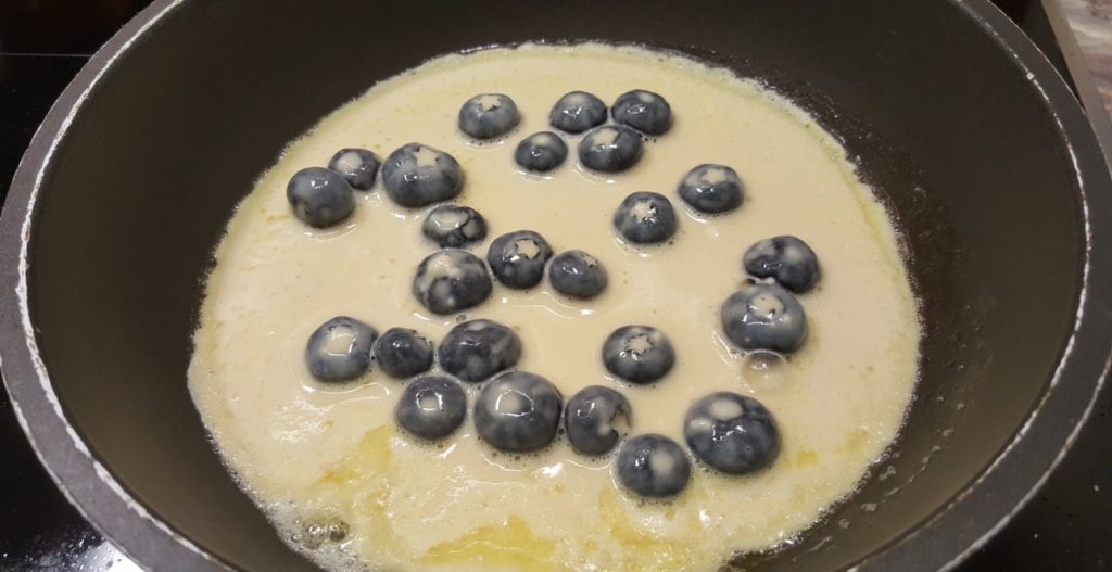 Blaubeer Eierkuchen - einfaches Rezept für süße Soulfood