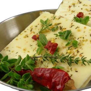 marinierter Halloumi für den Grill oder die Bratpfanne