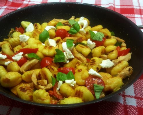 Gnocchi Pfanne - ein einfaches und schnelles Rezept