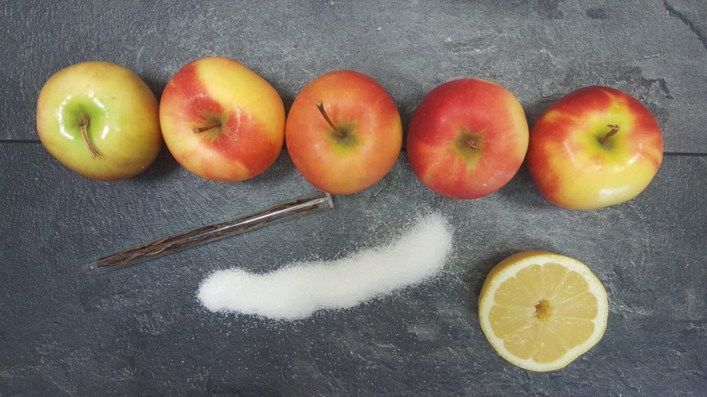 Apfelmus selber machen - einfaches und schnelles Rezept ohne Zucker