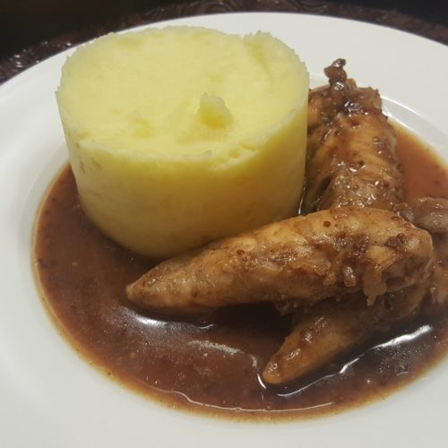 einfaches und schenlles rezept hür mariniertes Wnterhühnchen