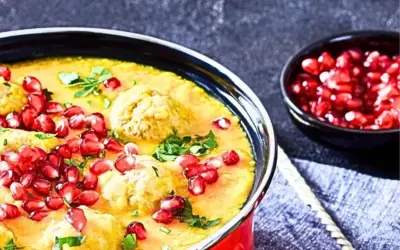 Ash-e Anar – Persische Suppe mit Fleischbällchen und Granatapfel