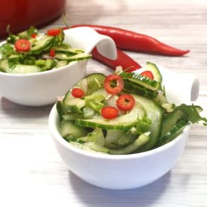 Rezept für Thai Gurkensalat