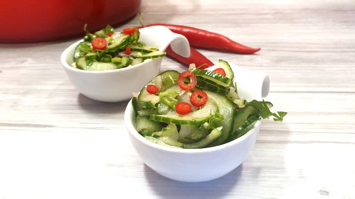 Rezept für Thai Gurkensalat