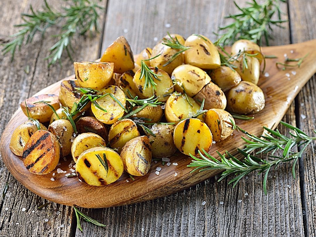 Backkaertoffeln mit Rosmarin - basisches Rezept