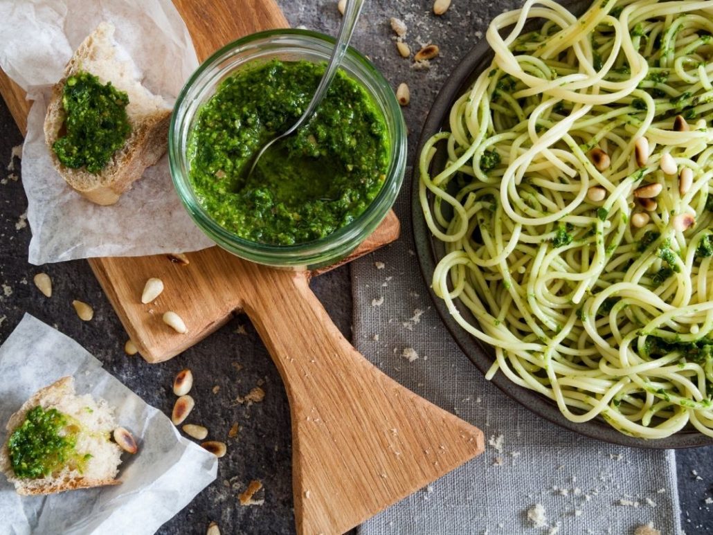 Bärlauch Pesto Rezept aufs Brot oder zur Pasta