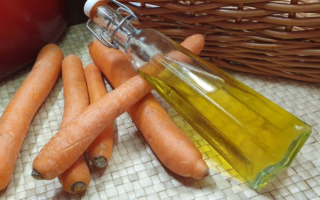 Karottenöl selber machen, so machst du einen Karotten-Öl-Auszug