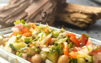 Kichererbsen Salat – Low Carb