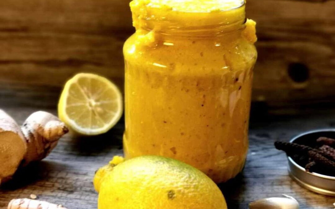 Kurkuma Zitronen Ingwer Shot