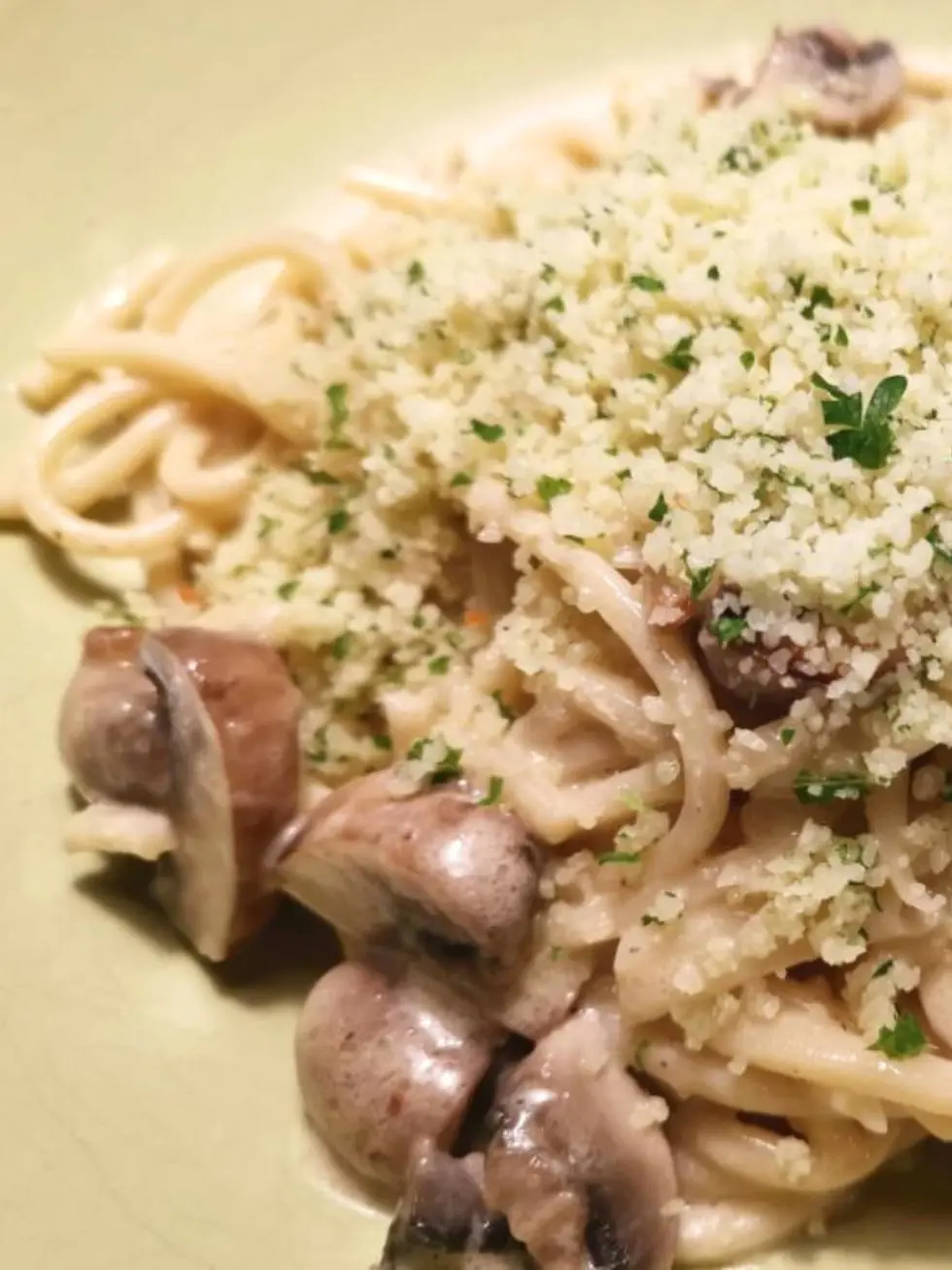 Pasta mit Pilz-Sahne Rezept