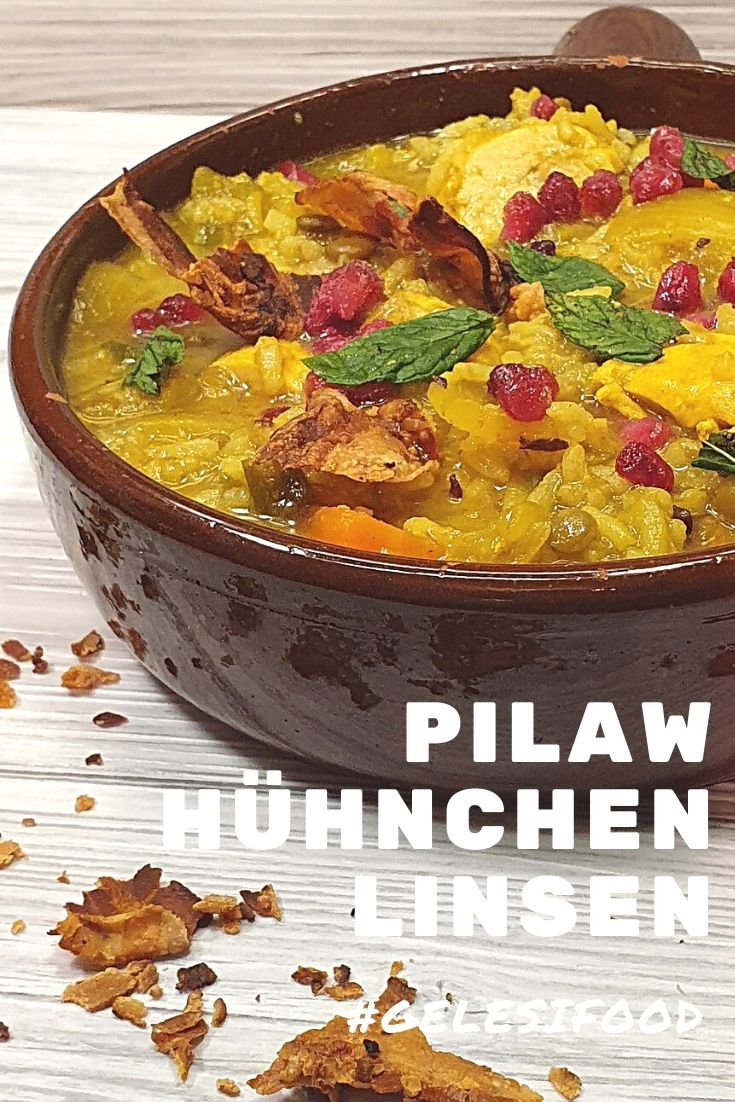 Orientalisches Pilaw mit Linsen und Hühnchen - Rezepte | Kochrezepte ...