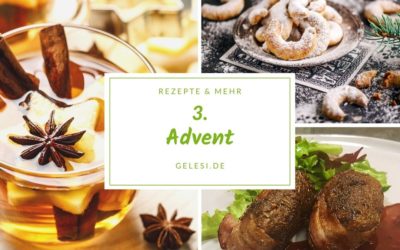 Meine Woche: Rezepte & Ideen für den 3. Advent