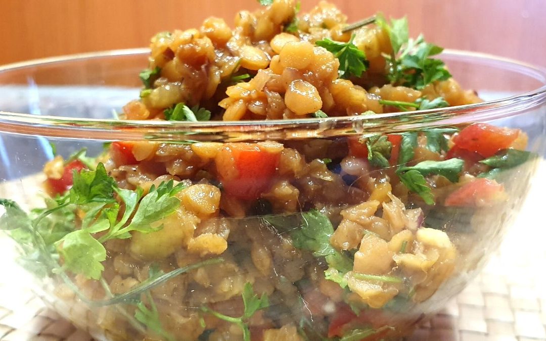 Rote Linsen Salat Rezept – einfach und schnell