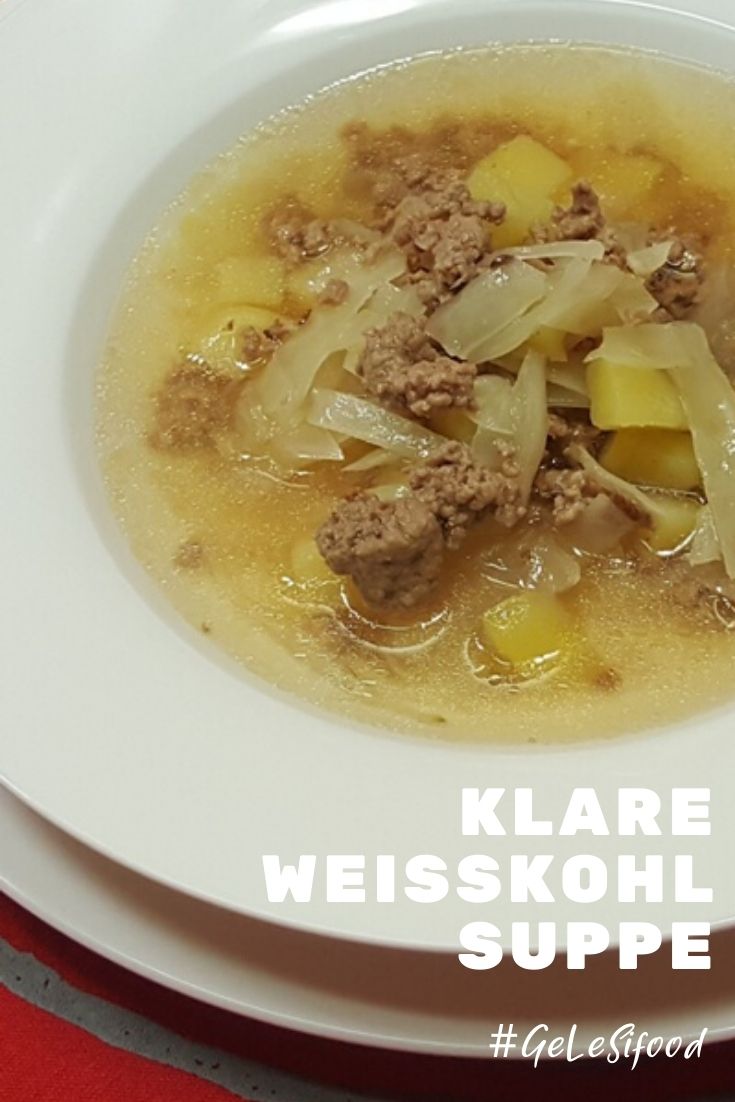 Weißkohlsuppe - einfaches und schnelles Suppenrezept