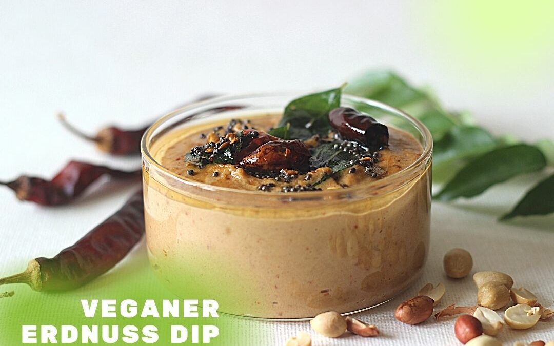 Erdnuss Dip – veganes Rezept zum Grillen